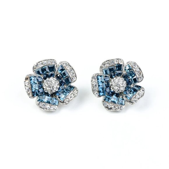 Kenneth jay lane clip on earrings online